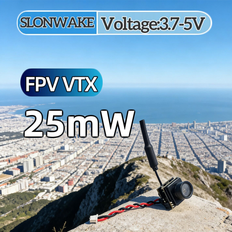 Drone Receiver - SLONWAKE FPV 25mW Leistungssimulations-VTX Integrierter Sender