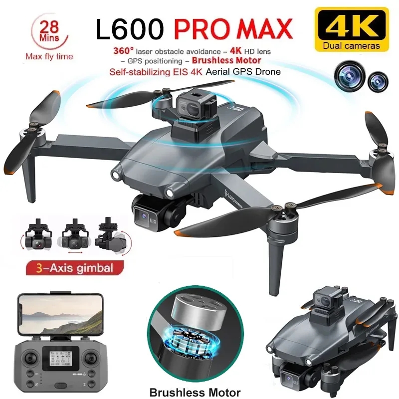 Drone Gps Mount - L600 PRO MAX GPS Drone Professionelle