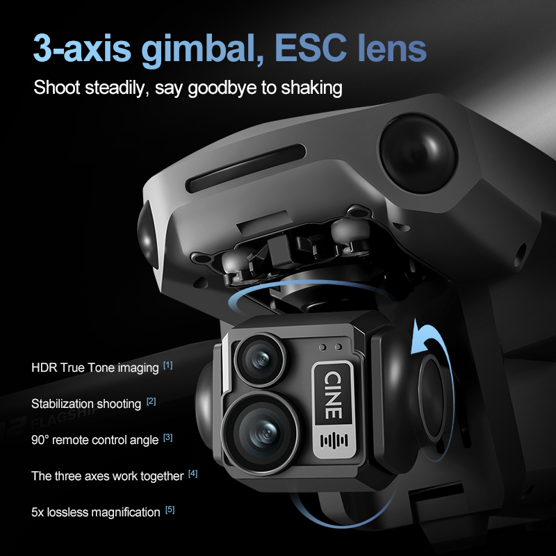 8K 3-Achsen-Gimbal Bürstenlose – Drone Gps Mount Bewertung und Preis