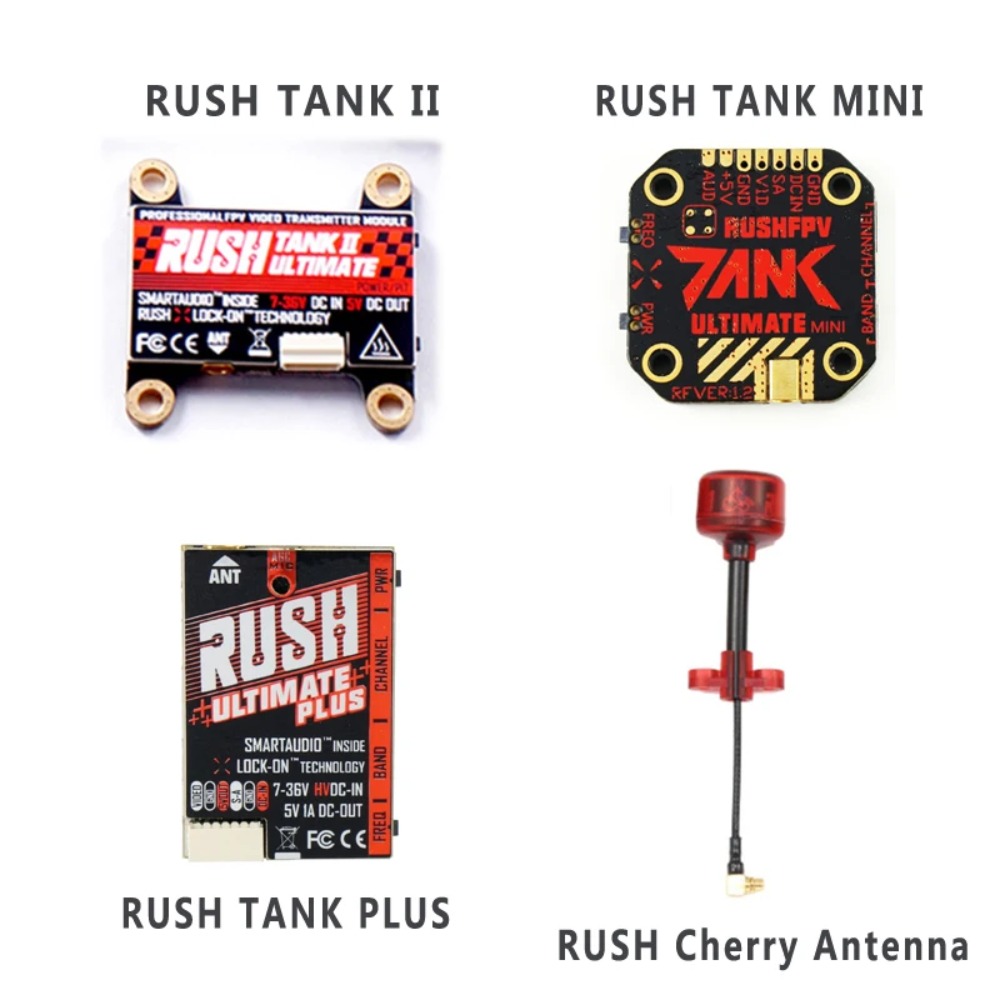 RUSH TANK Ultimate II/Mini/PLU – Drone Receiver Bewertung und Preis