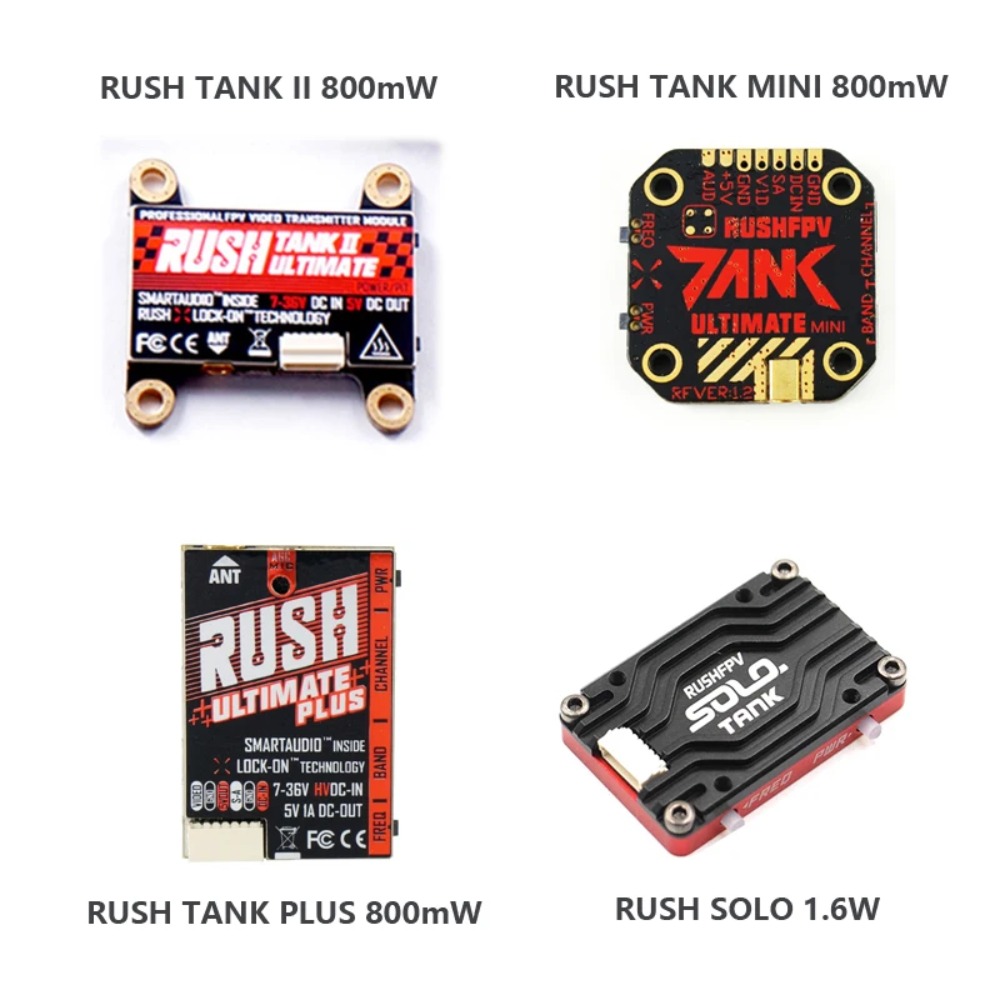 RUSH TANK Ultimate II/Mini/PLU – Drone Receiver Bewertung und Preis